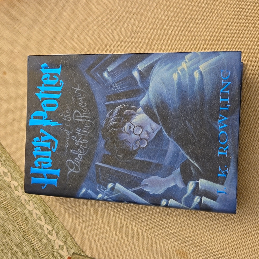 Harry Potter and the order of the Phoenix hardcover book